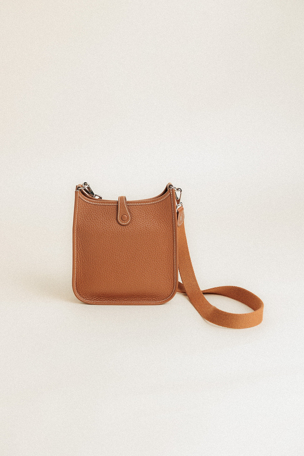 Hermès Taurillon Clemence Evelyne TPM Gold