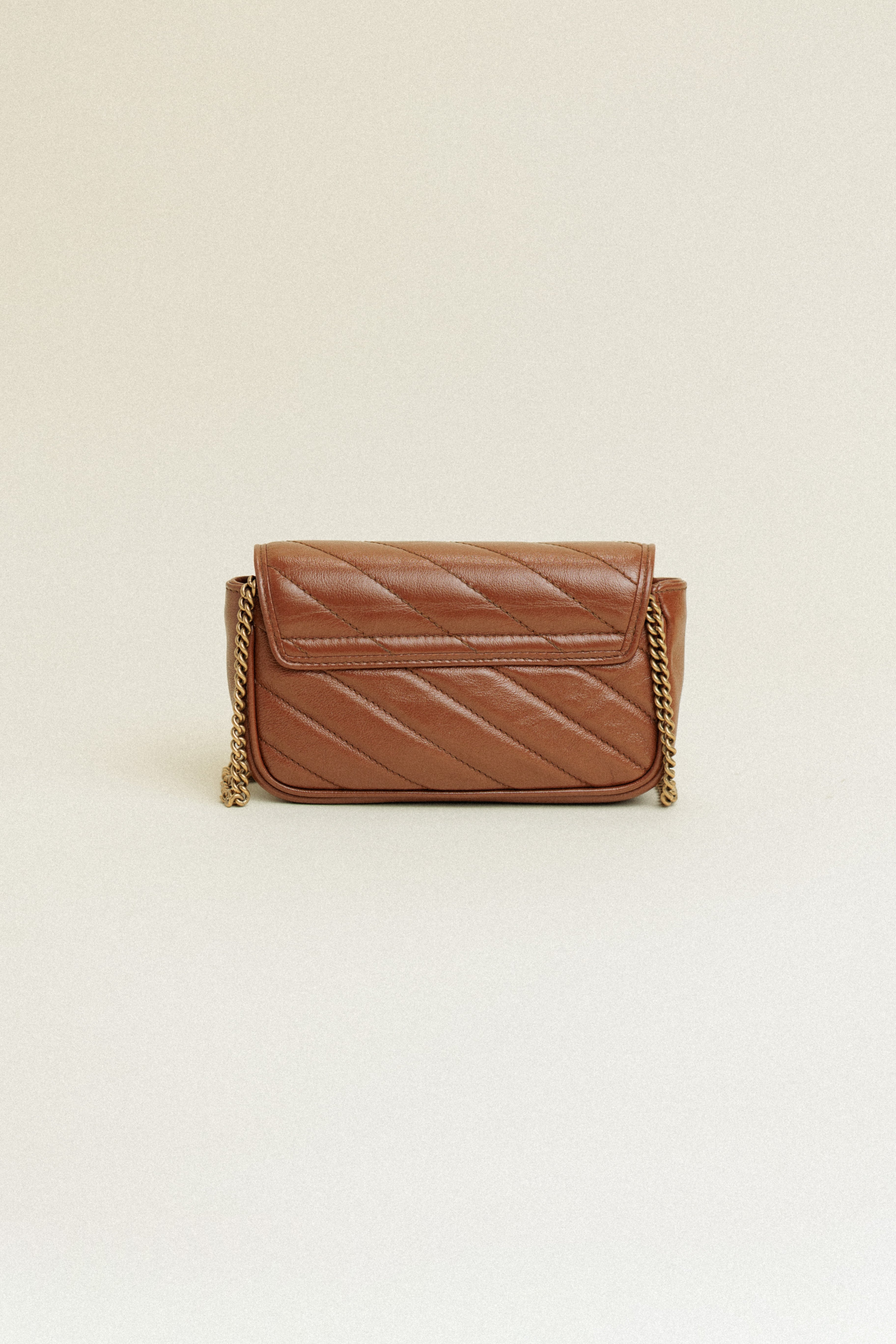 Gucci GG Marmont Mini Shoulder Bag Brown