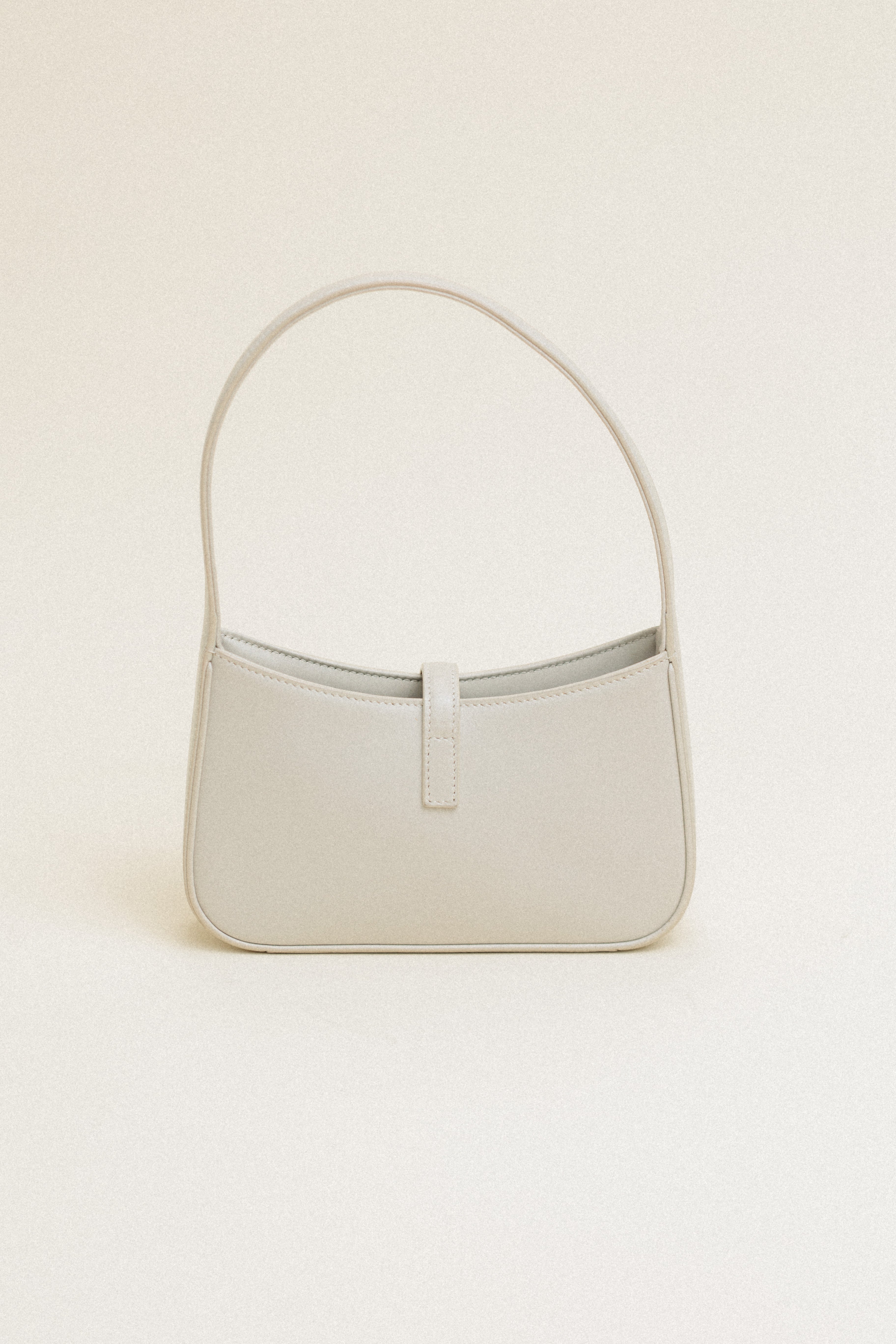 Saint Laurent Mini Le 5 à 7 Blanc Vintage