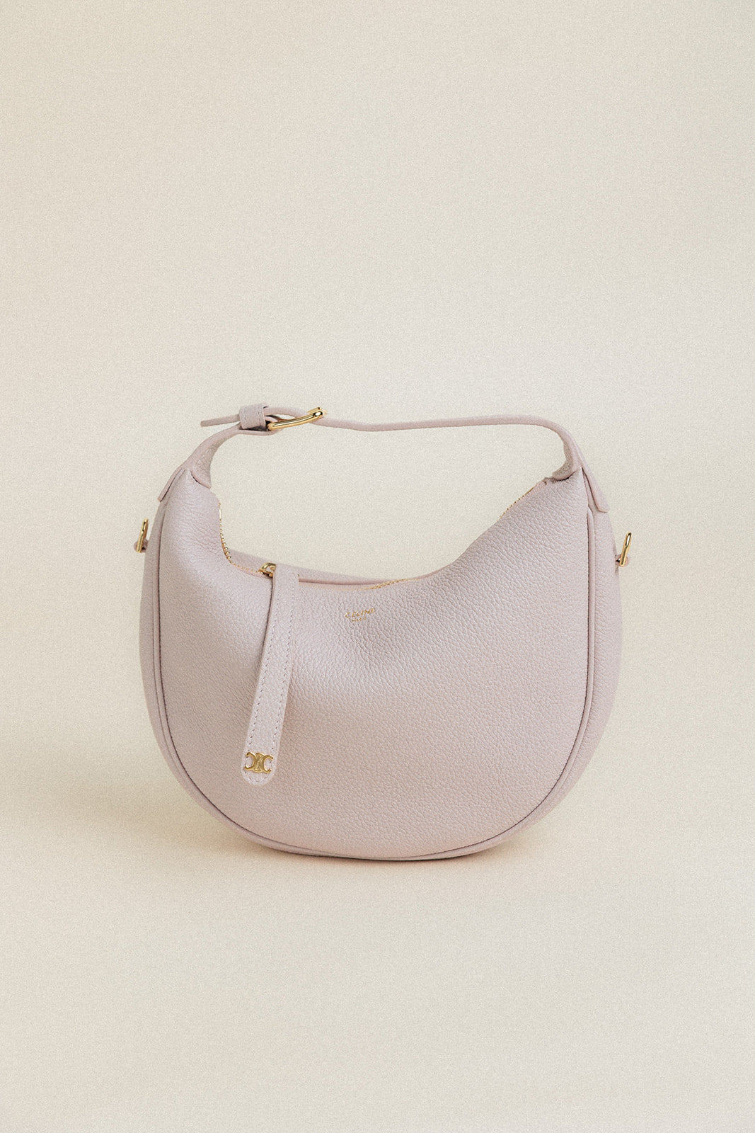 Celine Teen Lulu Bag Bleached Grained Calfskin Pale Pink