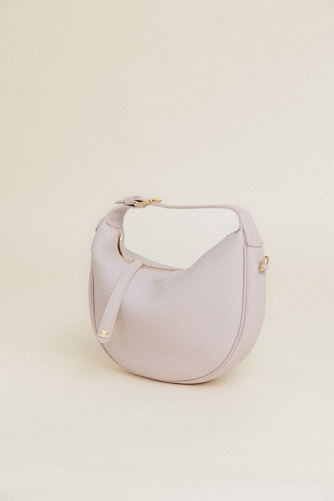 Celine Teen Lulu Bag Bleached Grained Calfskin Pale Pink